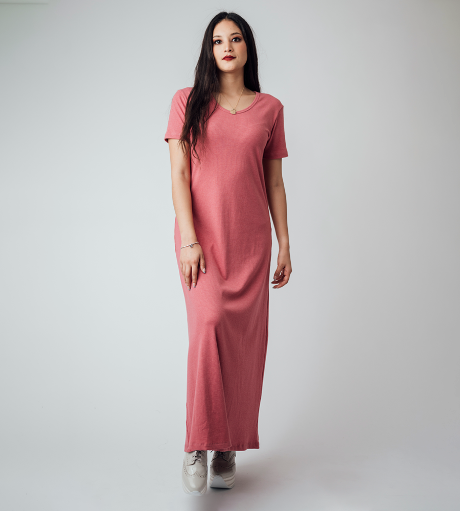 Vestido Lupe Manga Corta