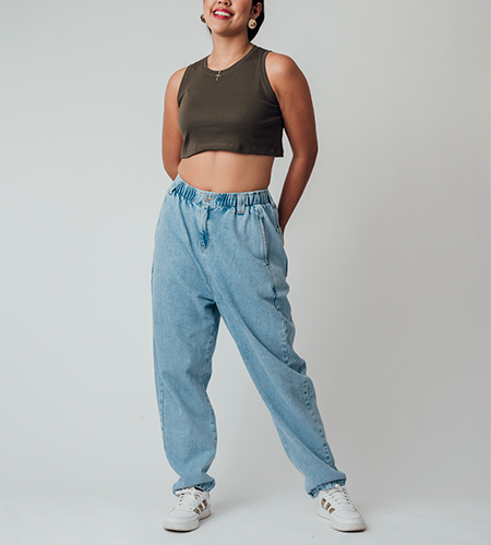 Slouchy Denim