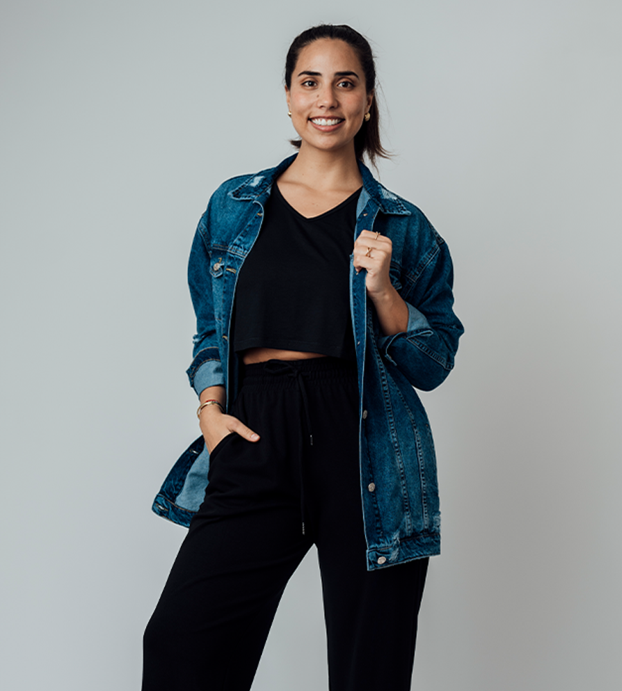 Casaca Parka Denim