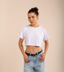 Crop Gina - Cuello redondo