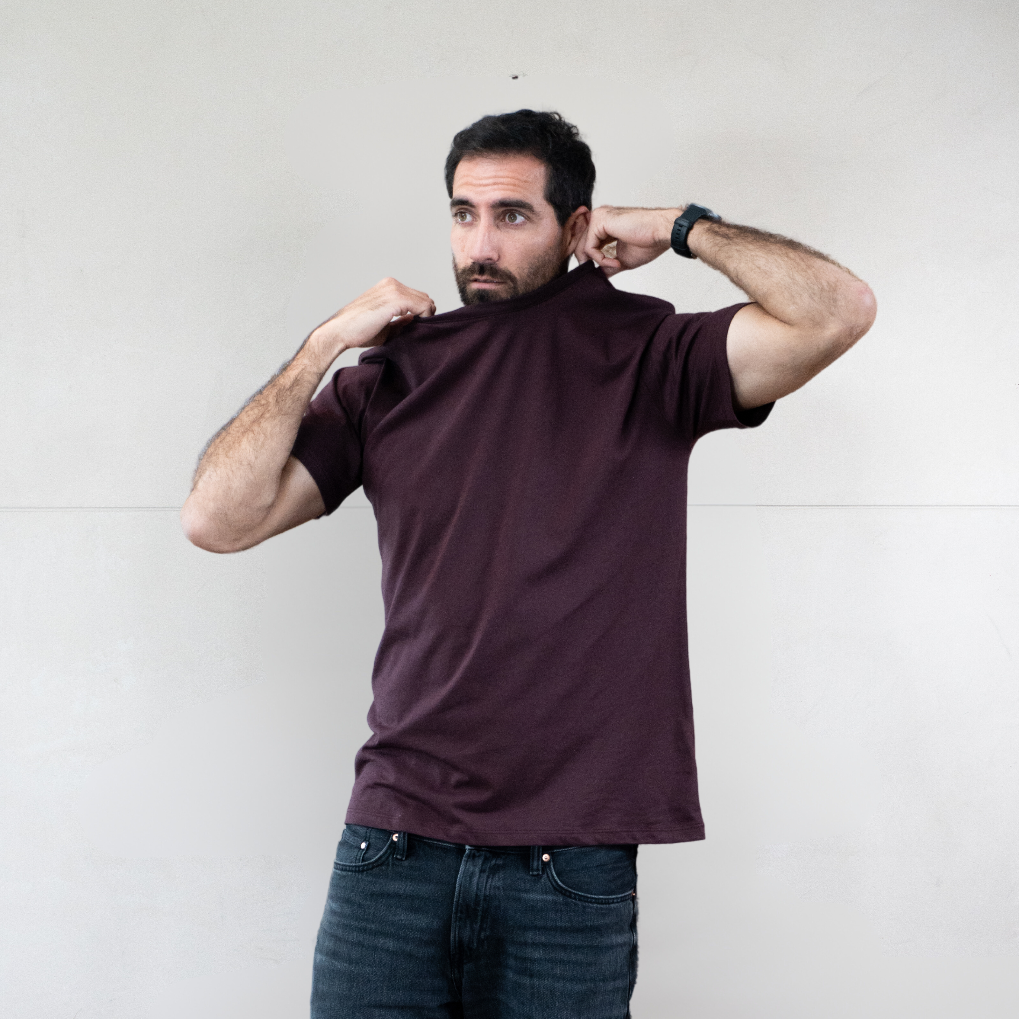 Polos entallados para hombre on sale